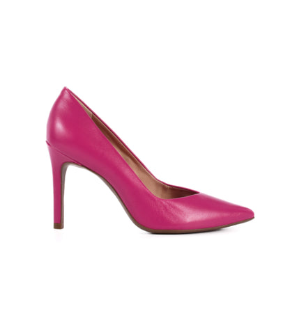 Scarpin bico fino Napa Top Fucsia