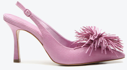 Lexie Slingback with Pink Pompom