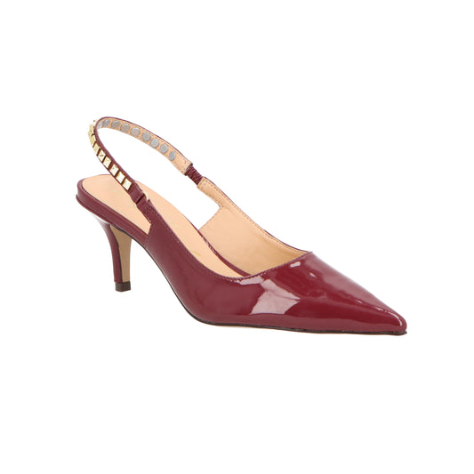 Slingback Ecolux Marsala Burdeos