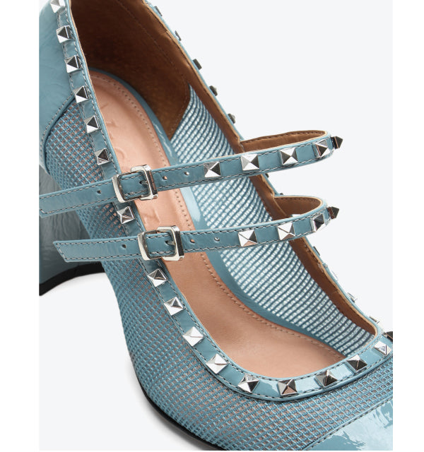 Anatolia Vernish Show Pale Pump Blue w/ Spikes