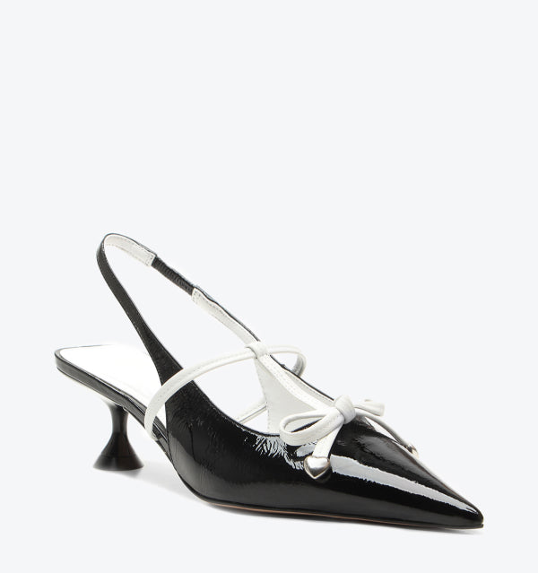 Slingback Brigitte Black