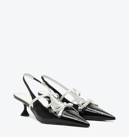 Slingback Brigitte Black