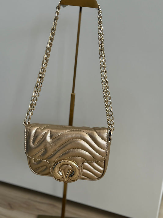 Lily Medium ShoulderBag Gold/Black/silver